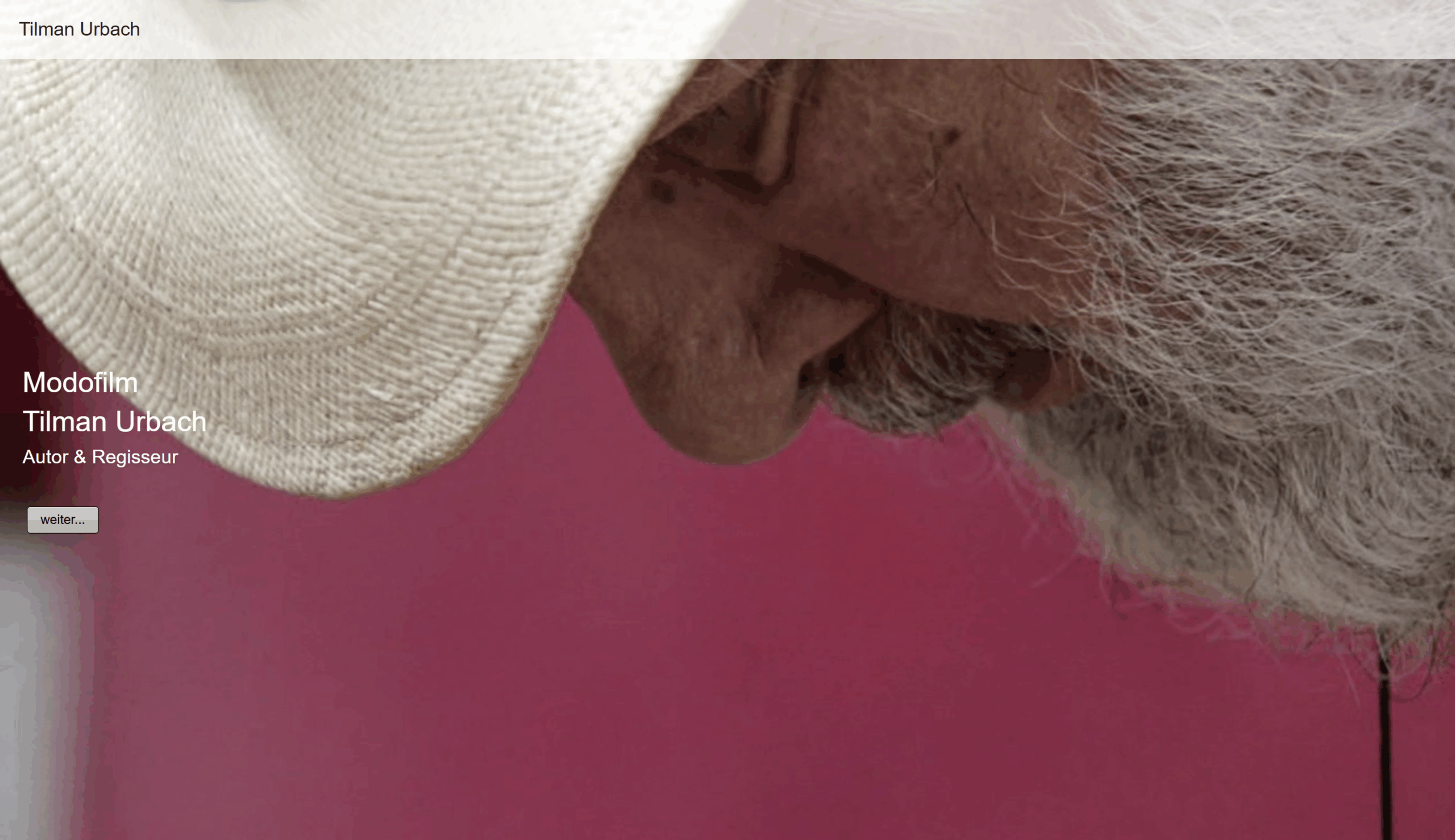 Screenshot www.TilmanUrbach.de